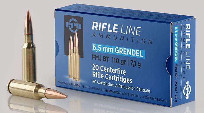 Ammunition TRZ Trading Inc. Ready Series 6.5Grendel PRIVI 6.5 Grendel FMJBT 110gr 20RDS